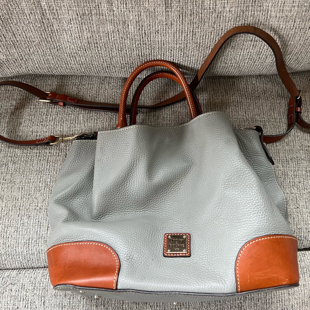 Dooney & Burke Pebble Leather Brenna